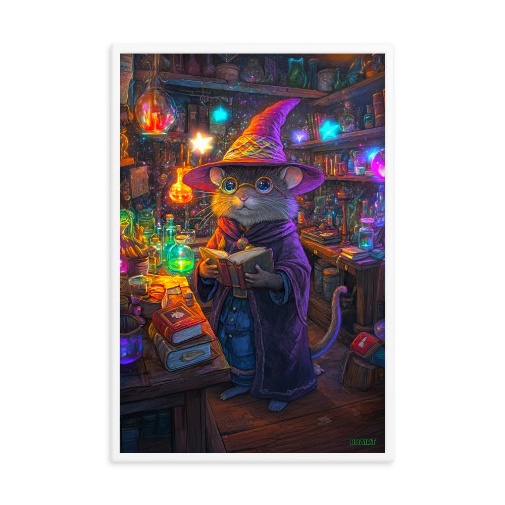 Magnus the Alchemist - Framed Matte Paper Poster - BBairt