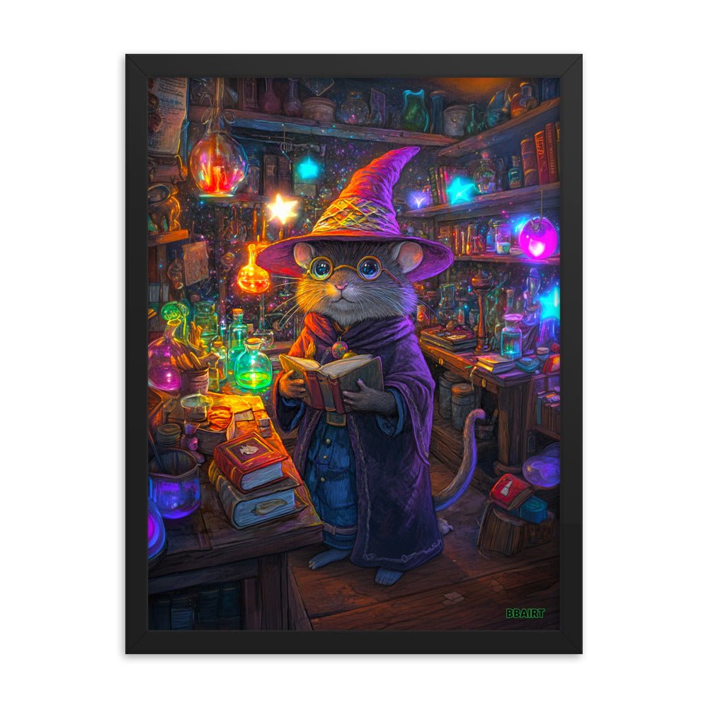 Magnus the Alchemist - Framed Matte Paper Poster - BBairt