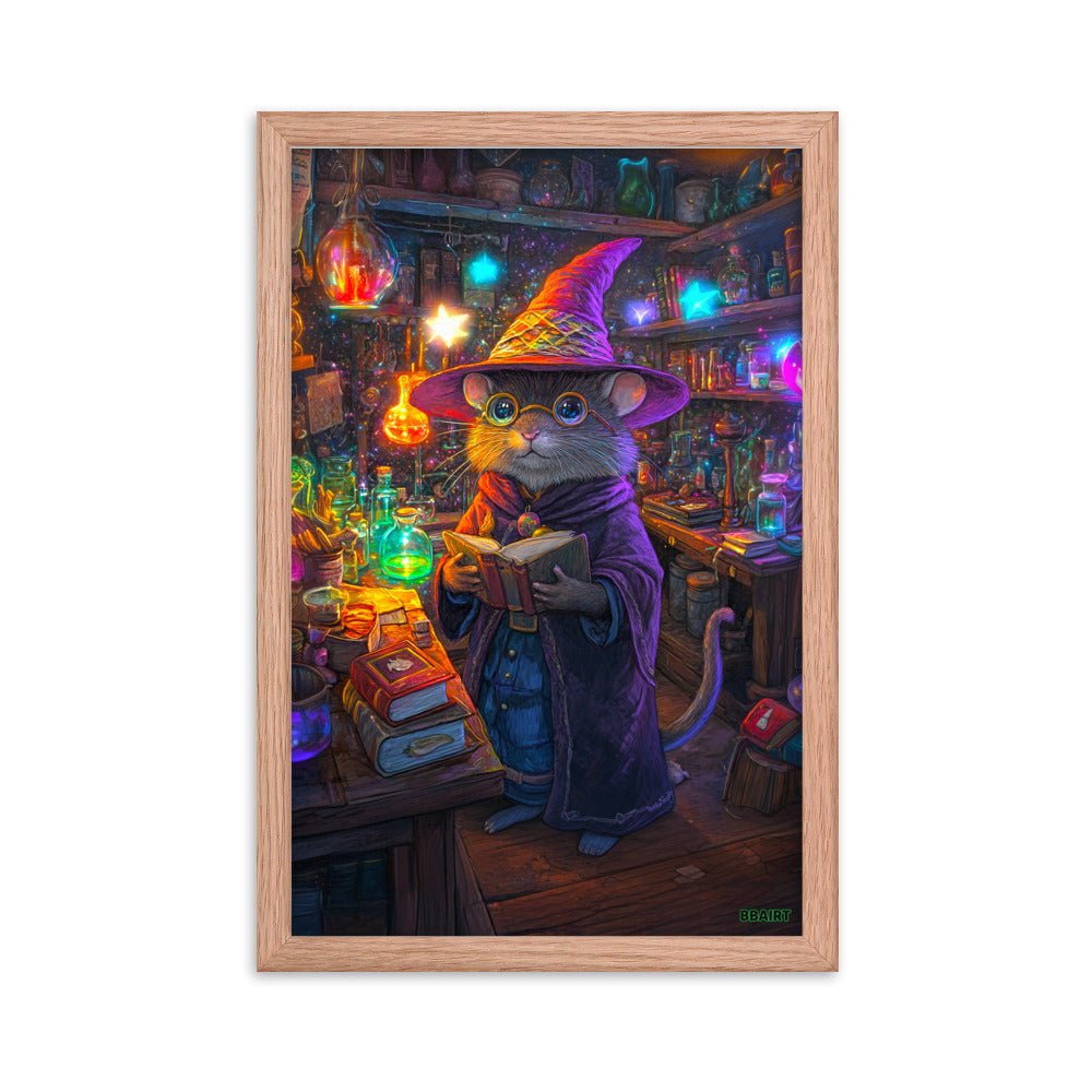 Magnus the Alchemist - Framed Matte Paper Poster - BBairt
