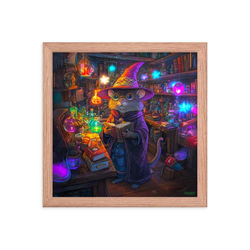 Magnus the Alchemist - Framed Matte Paper Poster - BBairt
