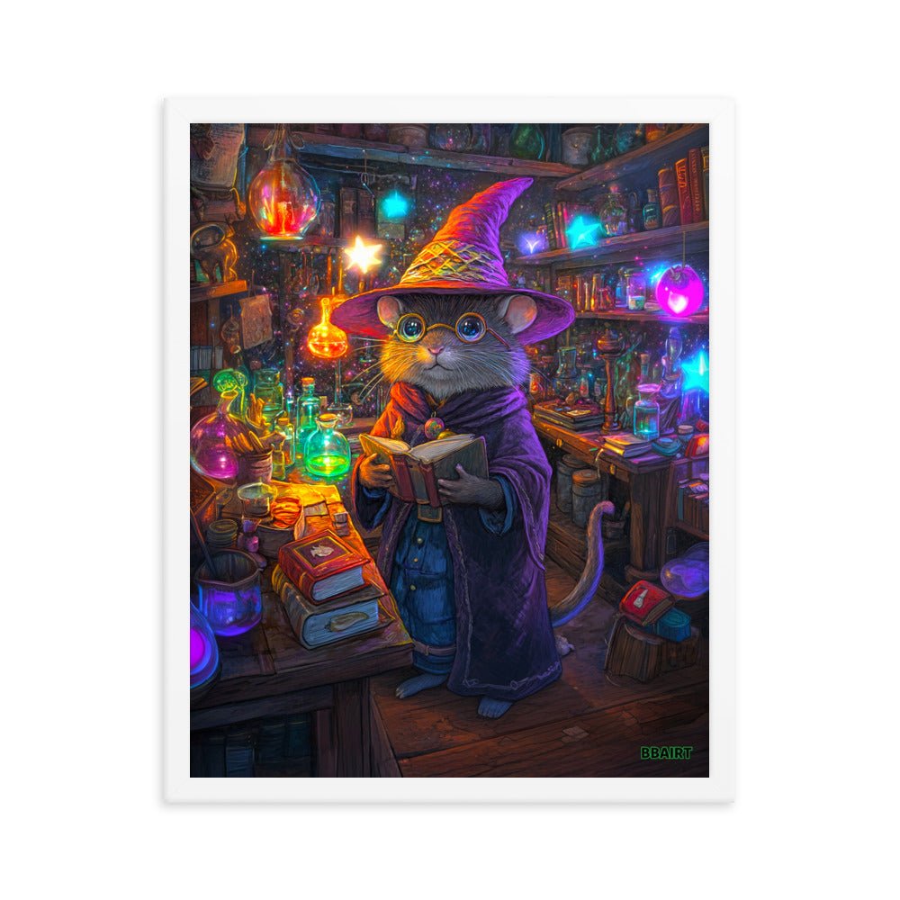 Magnus the Alchemist - Framed Matte Paper Poster - BBairt