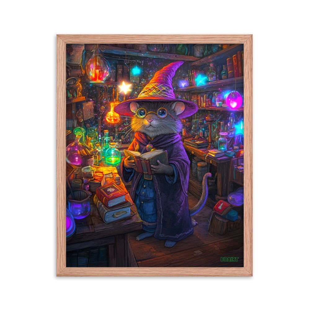 Magnus the Alchemist - Framed Matte Paper Poster - BBairt