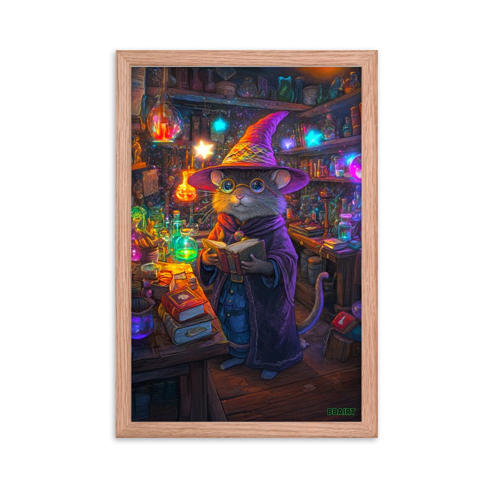 Magnus the Alchemist - Framed Photo Paper Poster - BBairt