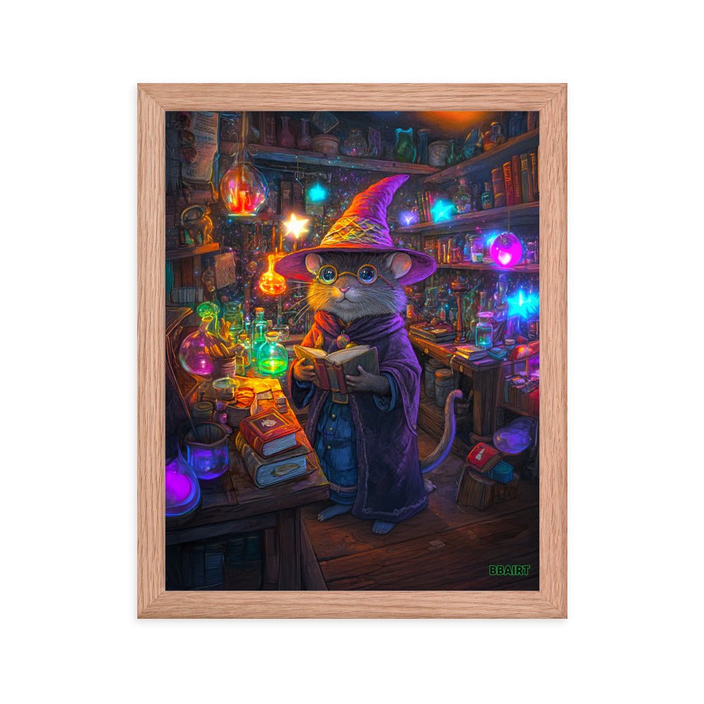 Magnus the Alchemist - Framed Photo Paper Poster - BBairt