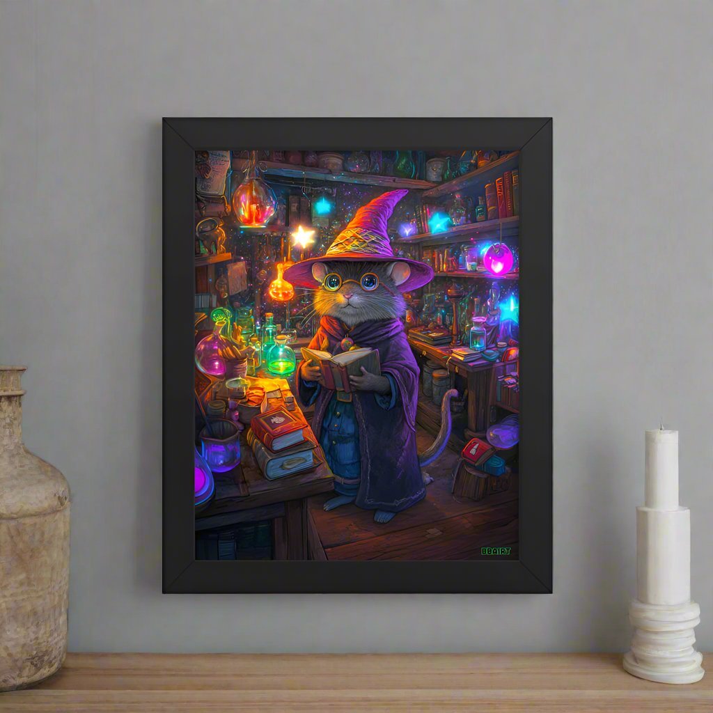 Magnus the Alchemist - Framed Photo Paper Poster - BBairt