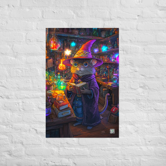 Magnus the Alchemist - Matte Poster - BBairt