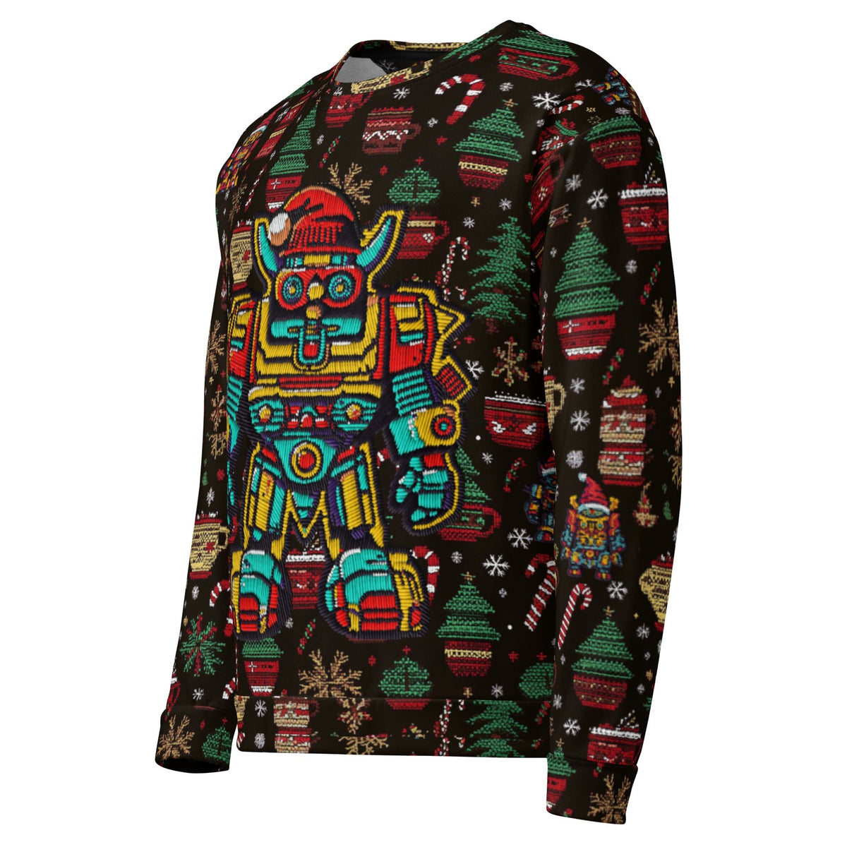 Mech Bushido Guardian Christmas Sweater - BBairt