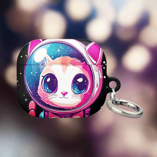 Mochi the Astro Kitten - AirPods Case (1st, 2nd, 3rd Gen) - BBairt