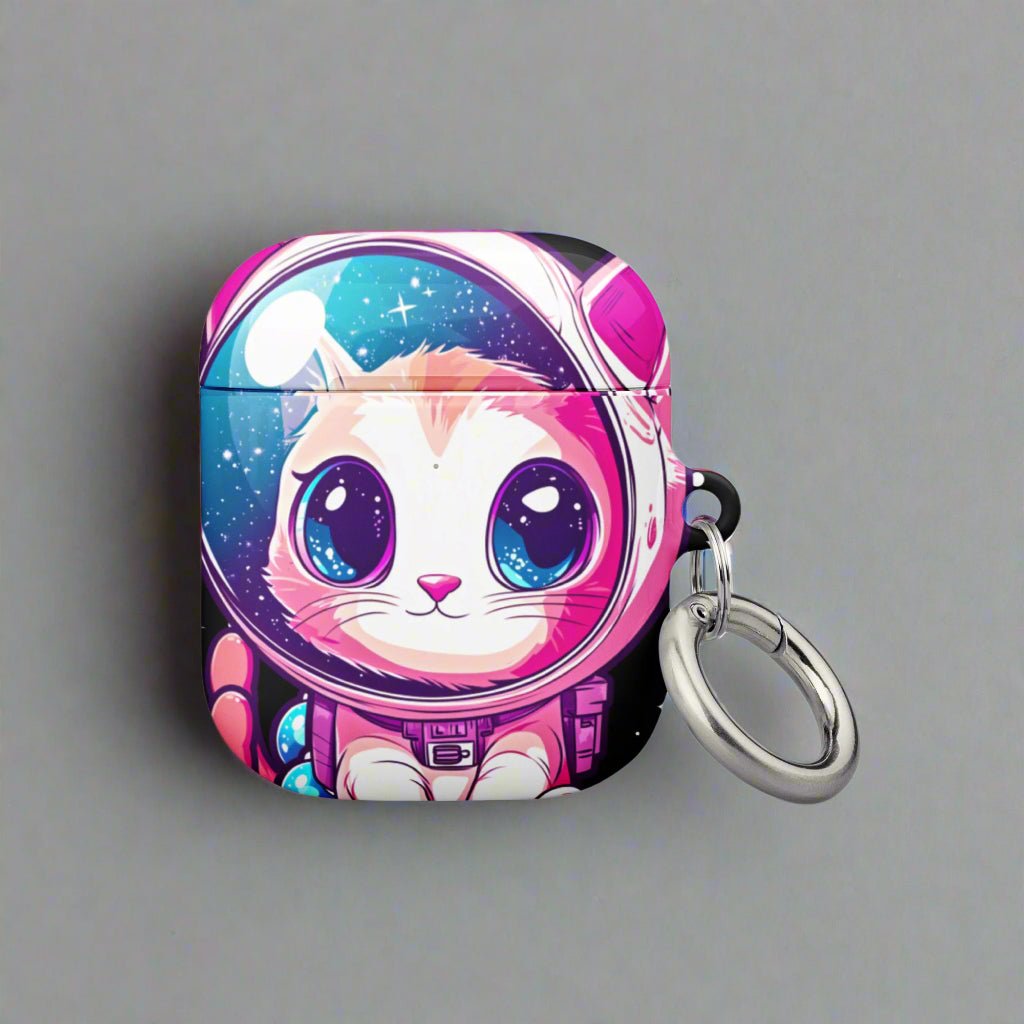 Mochi the Astro Kitten - AirPods Case (1st, 2nd, 3rd Gen) - BBairt