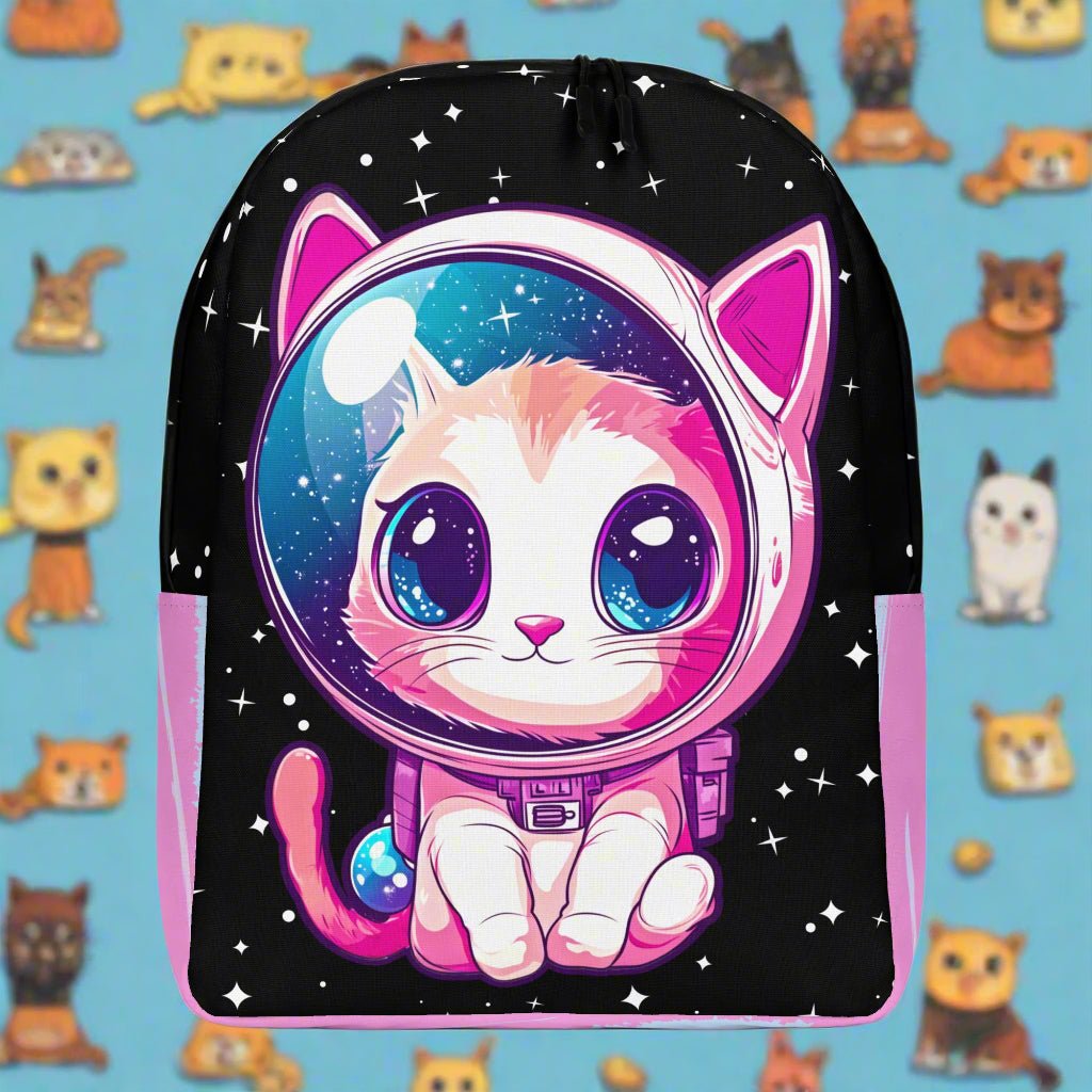 Mochi the Astro Kitten - Minimalist Backpack - BBairt