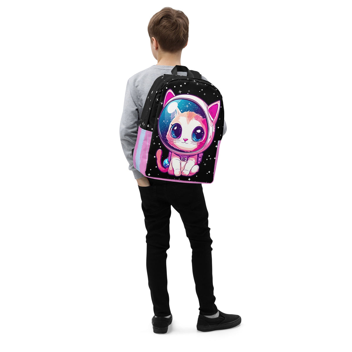Mochi the Astro Kitten - Minimalist Backpack - BBairt