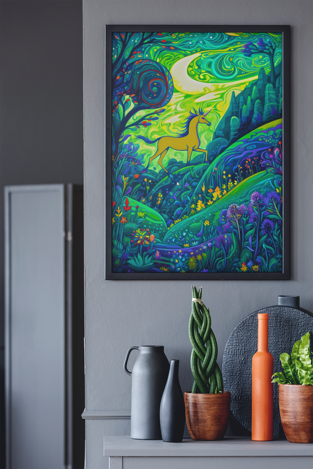 The Golden Wanderer - Matte Poster