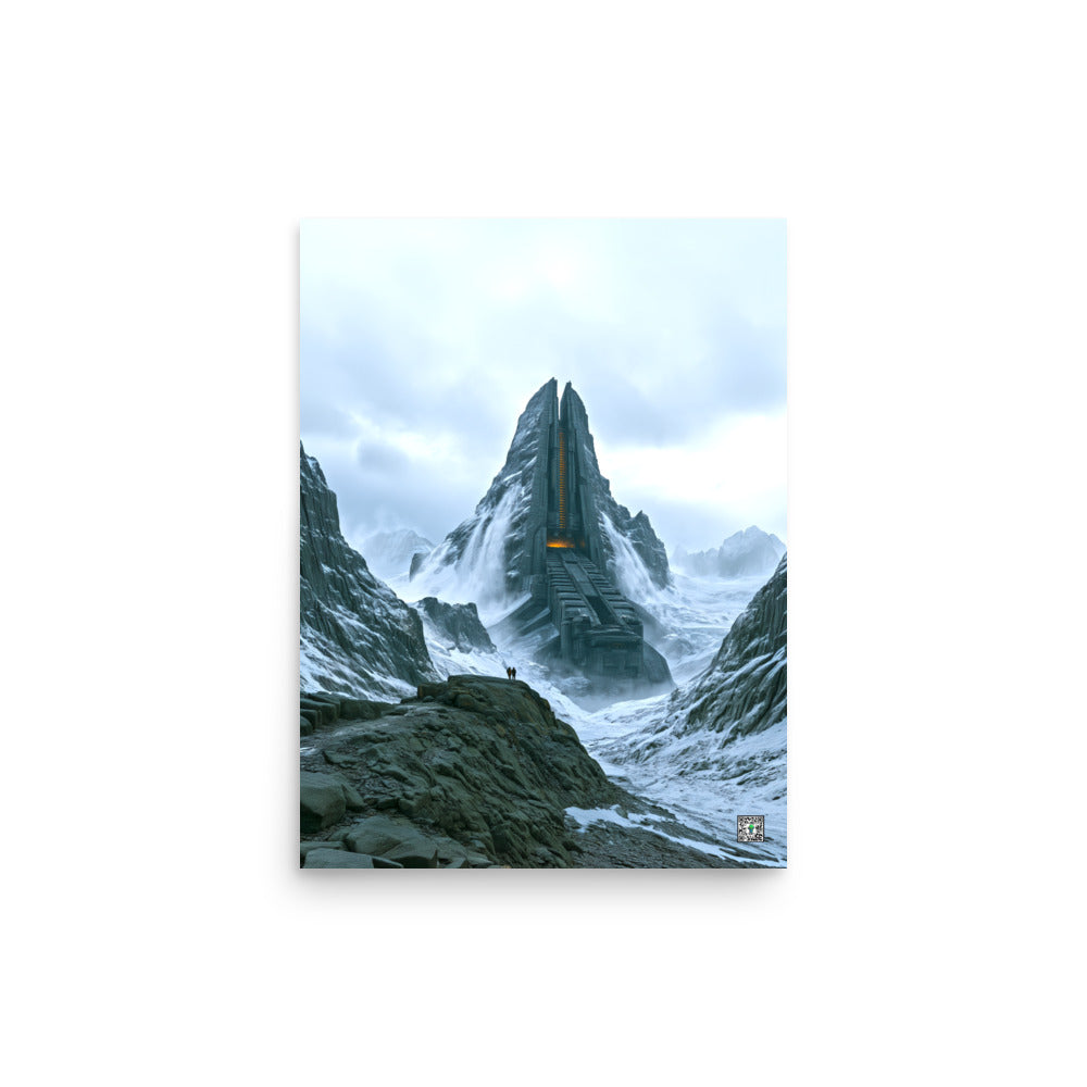 The Mountain That Opens by BBairt — unframed 12 × 16 inch photo paper poster