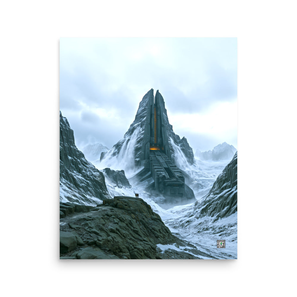 The Mountain That Opens by BBairt — unframed 16 × 20 inch photo paper poster