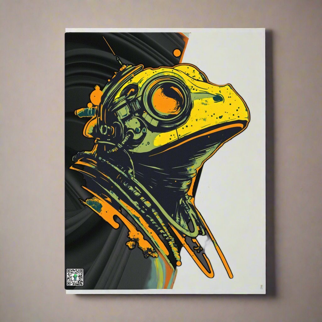 Nebula Croaker - Canvas Print - BBairt
