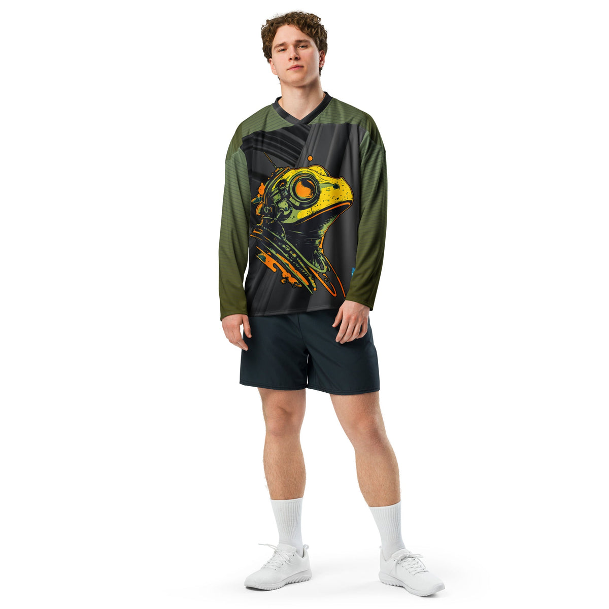 Nebula Croaker - Recycled hockey fan jersey - BBairt