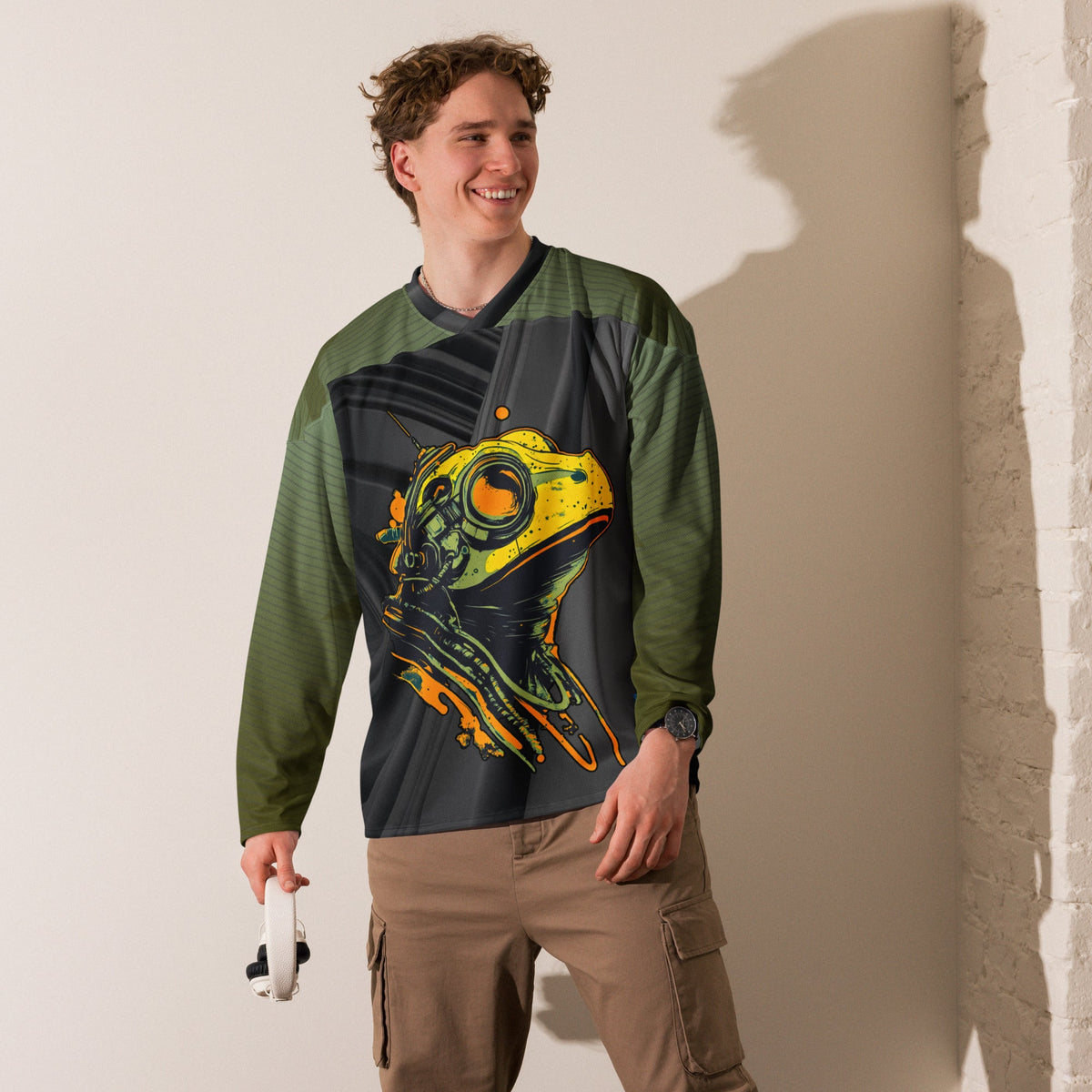 Nebula Croaker - Recycled hockey fan jersey - BBairt