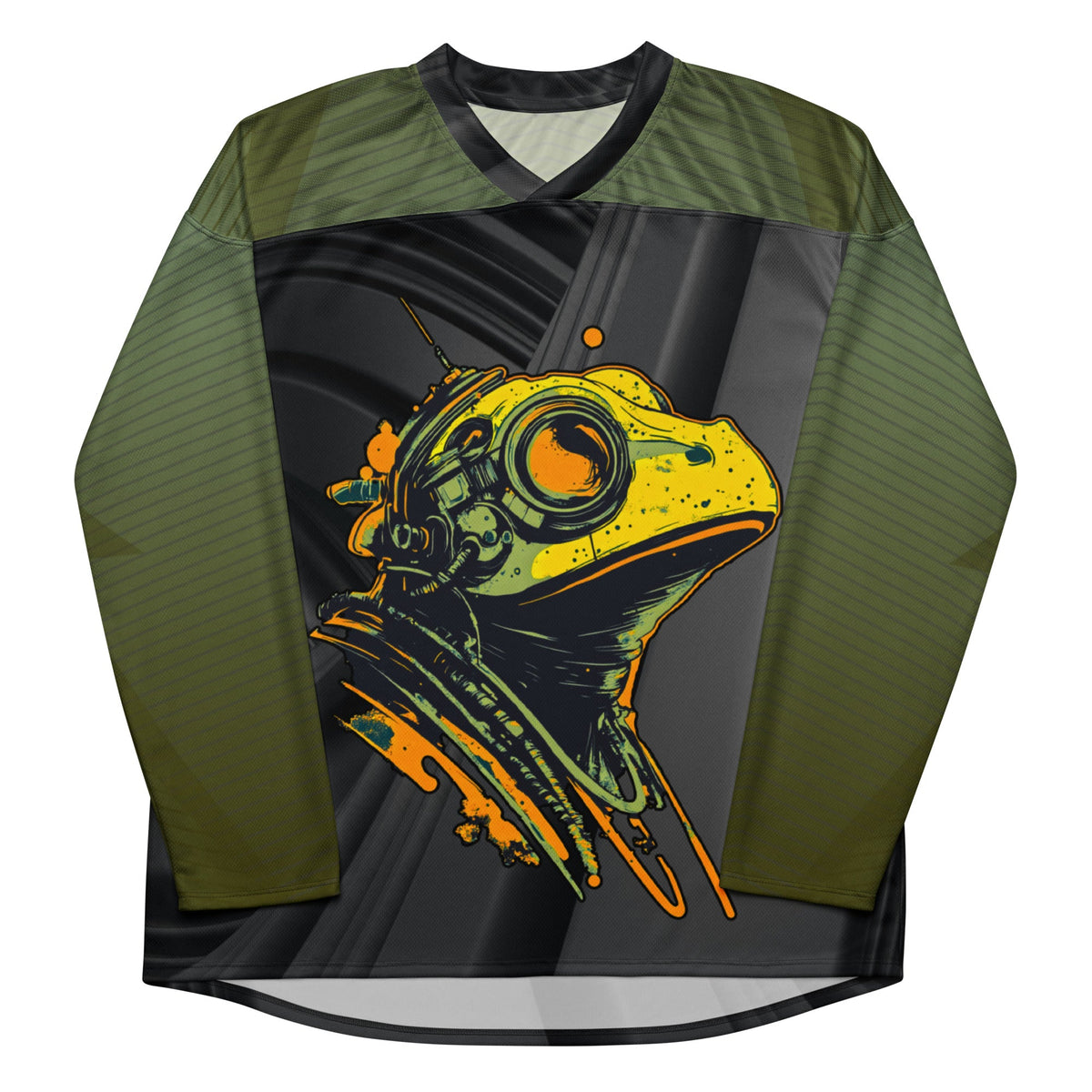 Nebula Croaker - Recycled hockey fan jersey - BBairt