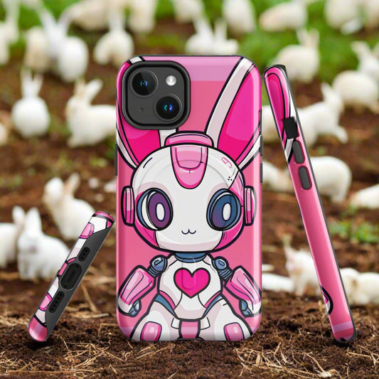 Nova the Heartbot - MagSafe Tough Case for iPhone - BBairt