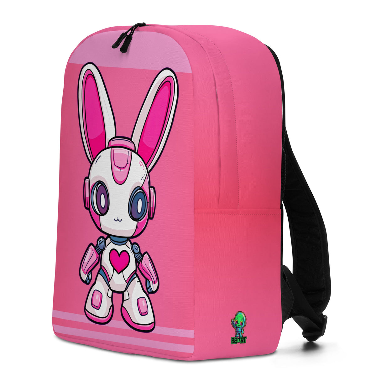 Nova the Heartbot - Minimalist Backpack - BBairt
