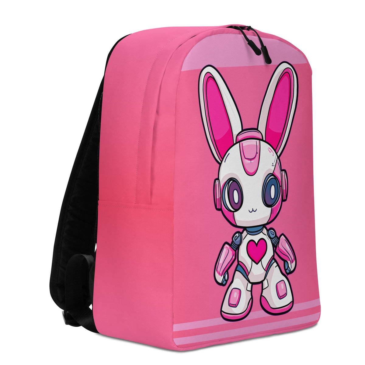 Nova the Heartbot - Minimalist Backpack - BBairt