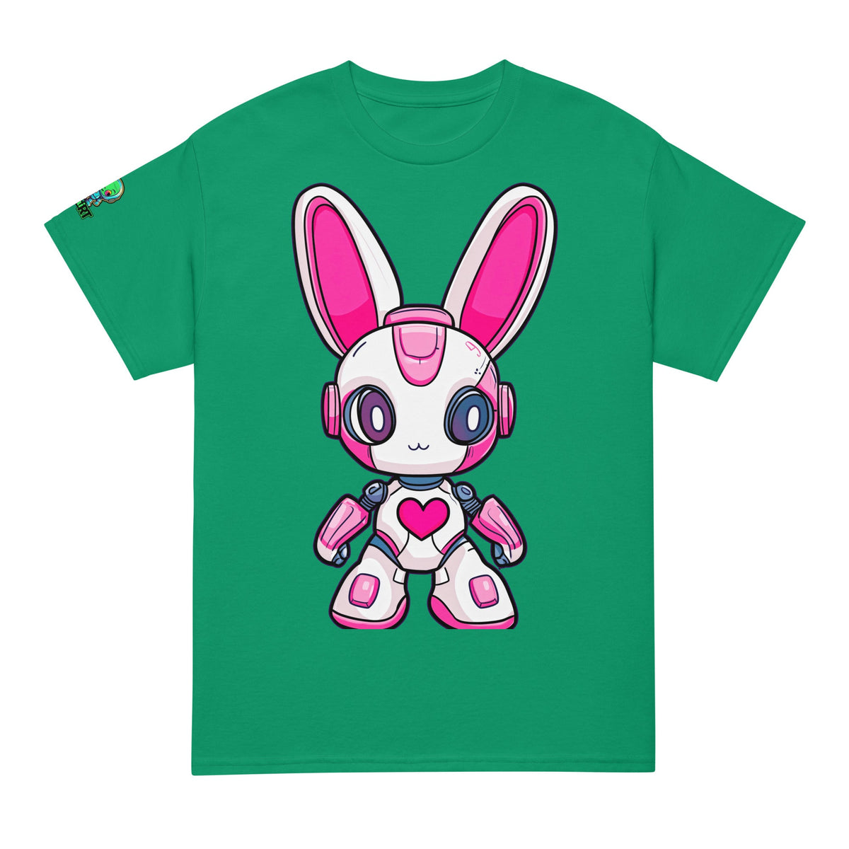 Nova the Heartbot - Unisex DryBlend T-Shirt - BBairt