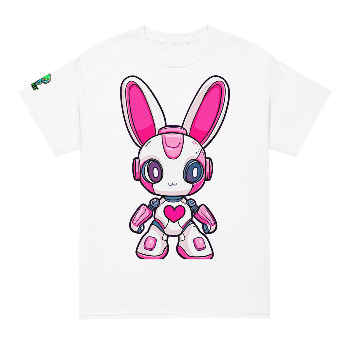Nova the Heartbot - Unisex DryBlend T-Shirt - BBairt