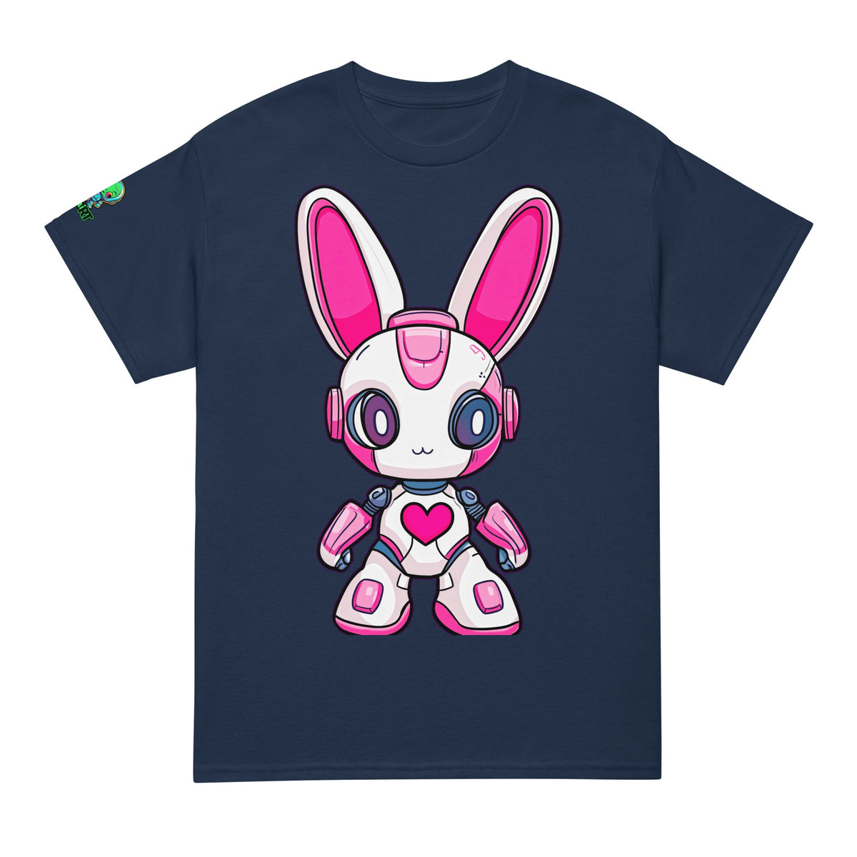 Nova the Heartbot - Unisex DryBlend T-Shirt - BBairt