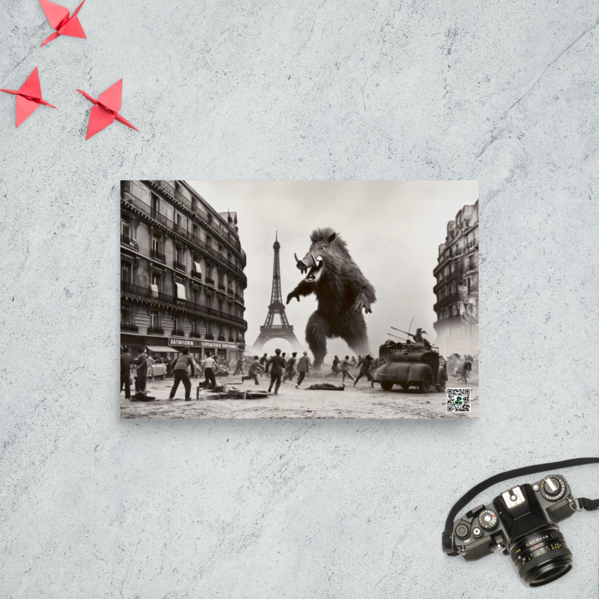 Parisian Tusk Terror Alt - Photo paper poster - BBairt