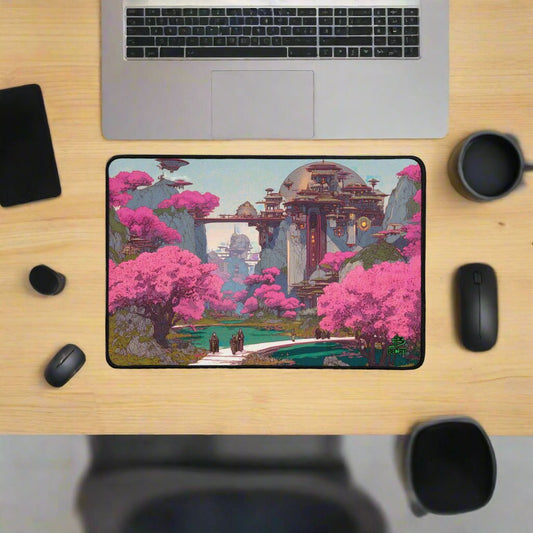 Petals of the Sky Citadel Desk Mat from BBairt