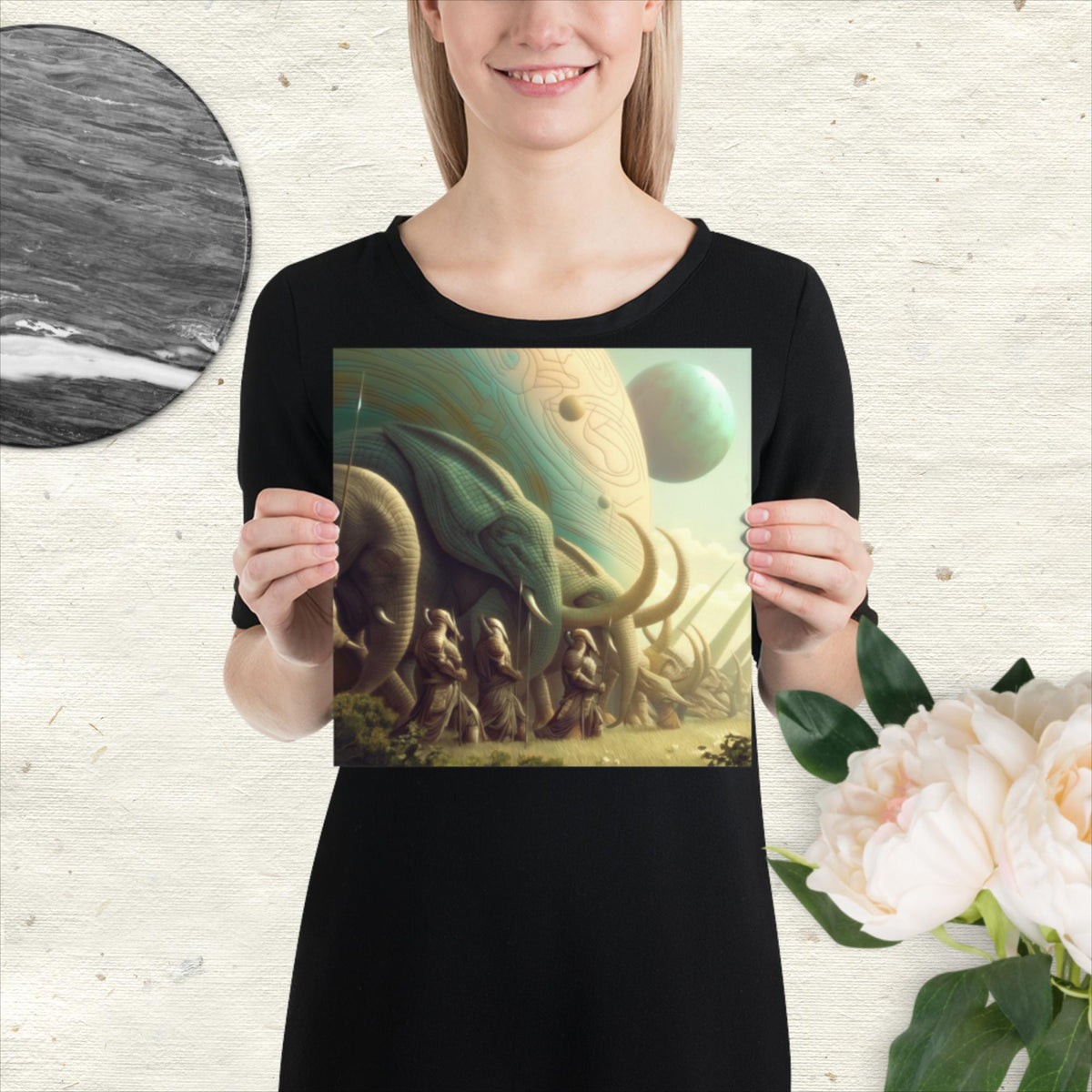 The Goliaths’ Meadow March – Photo Paper Poster