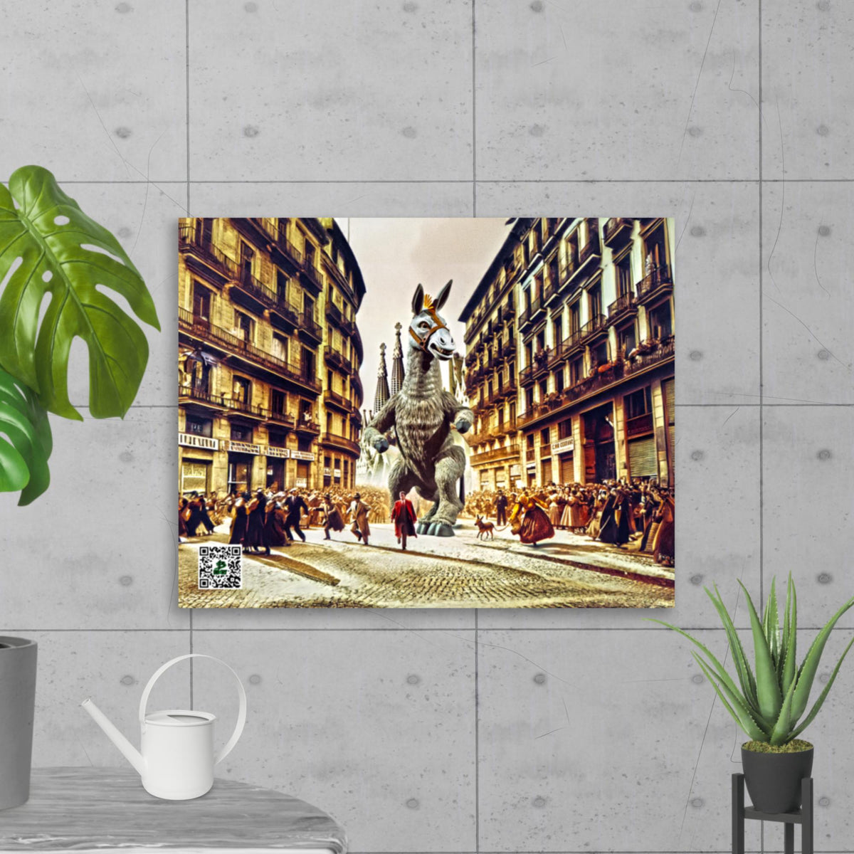 Barcelona Brays – Photo Paper Poster
