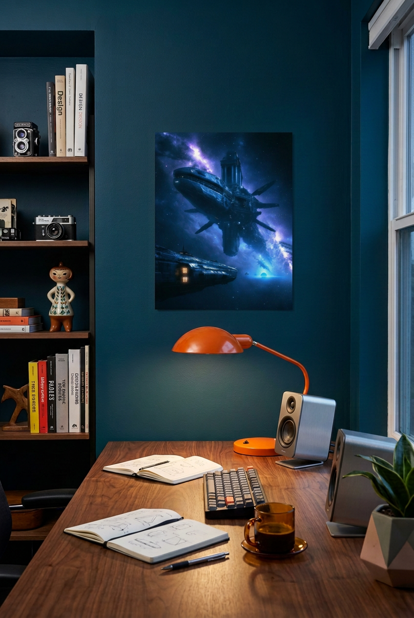 The Procession Engine – Photo Paper Poster
