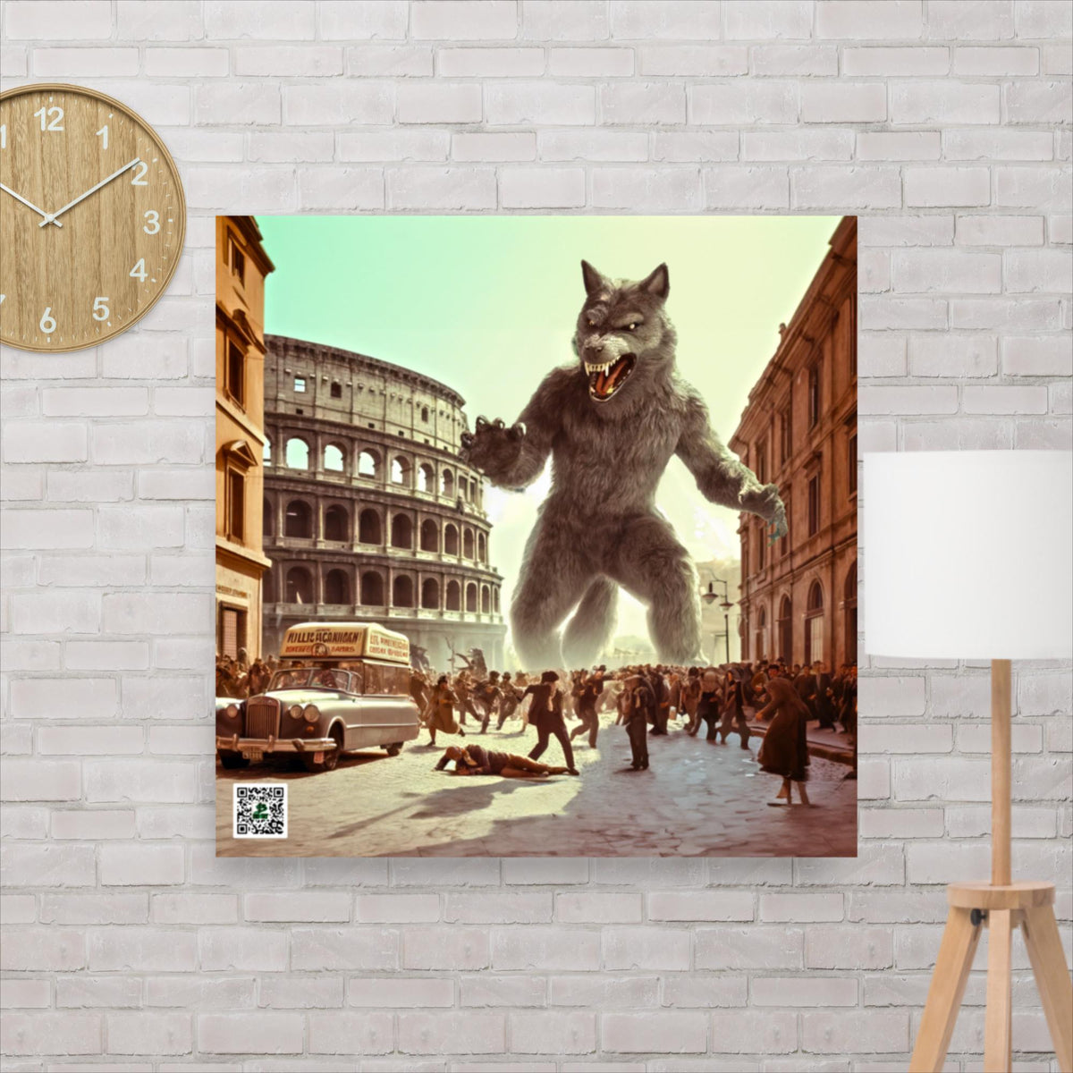 Roma’s Howling Shadow – Photo Paper Poster