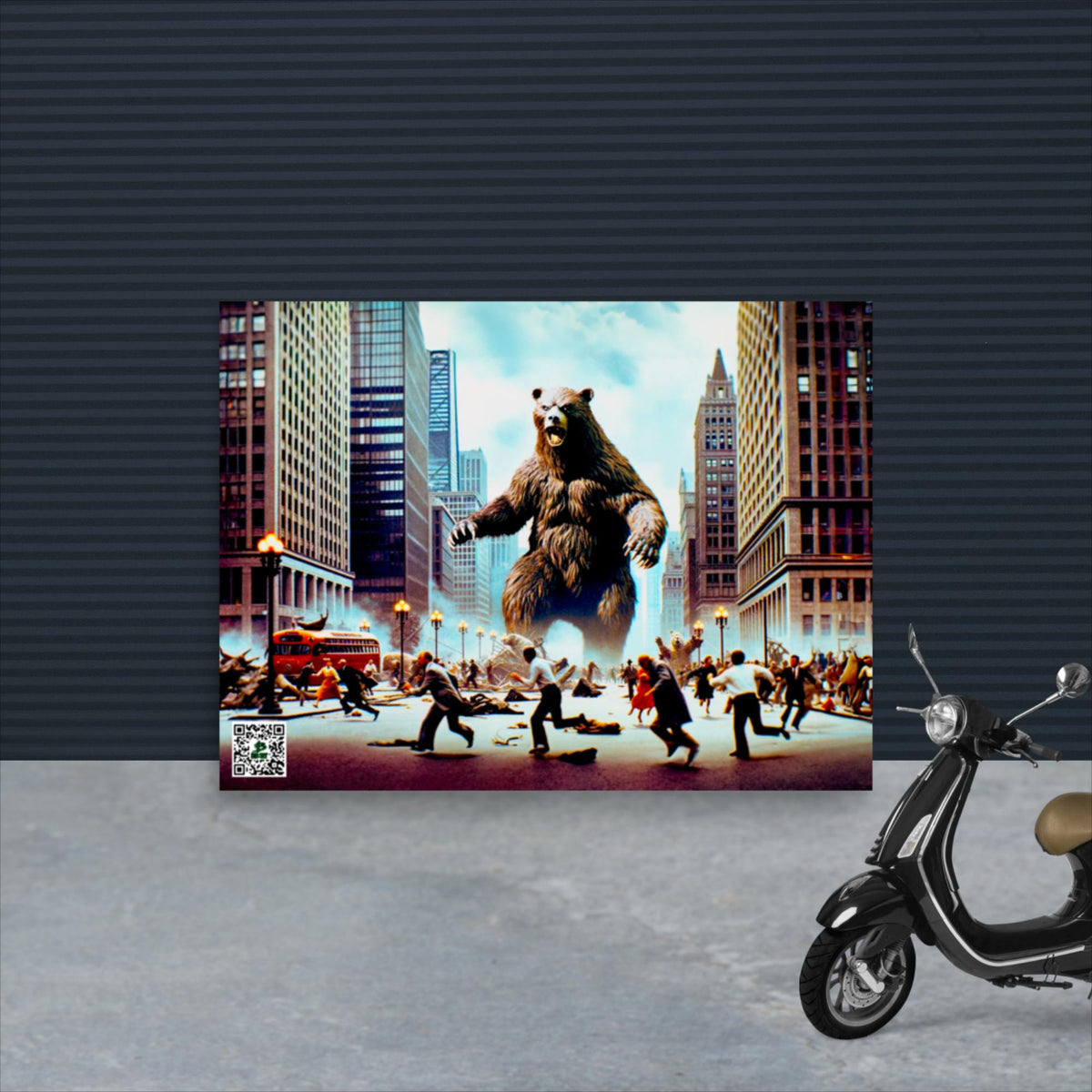 Chicago Grizzler – Photo Paper Poster