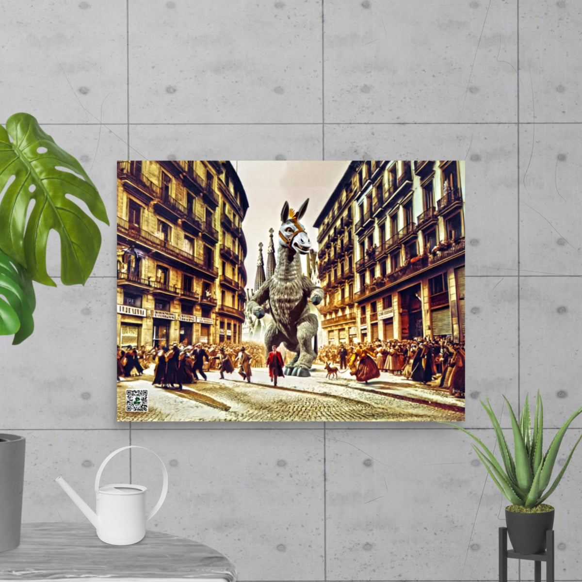 Barcelona Brays – Photo Paper Poster