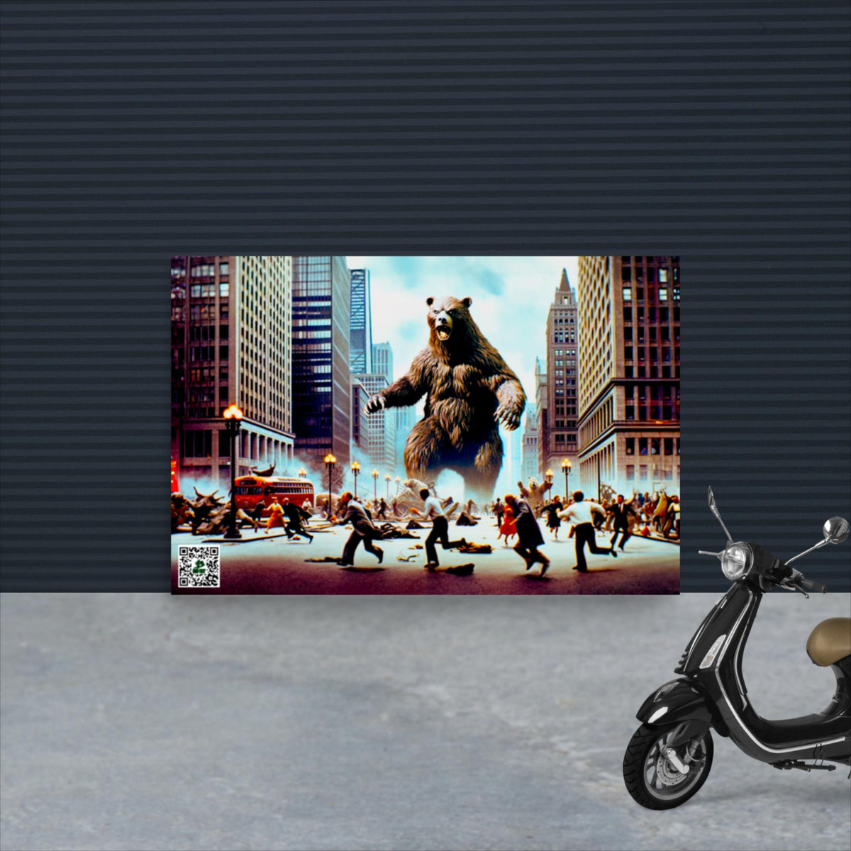 Chicago Grizzler – Photo Paper Poster