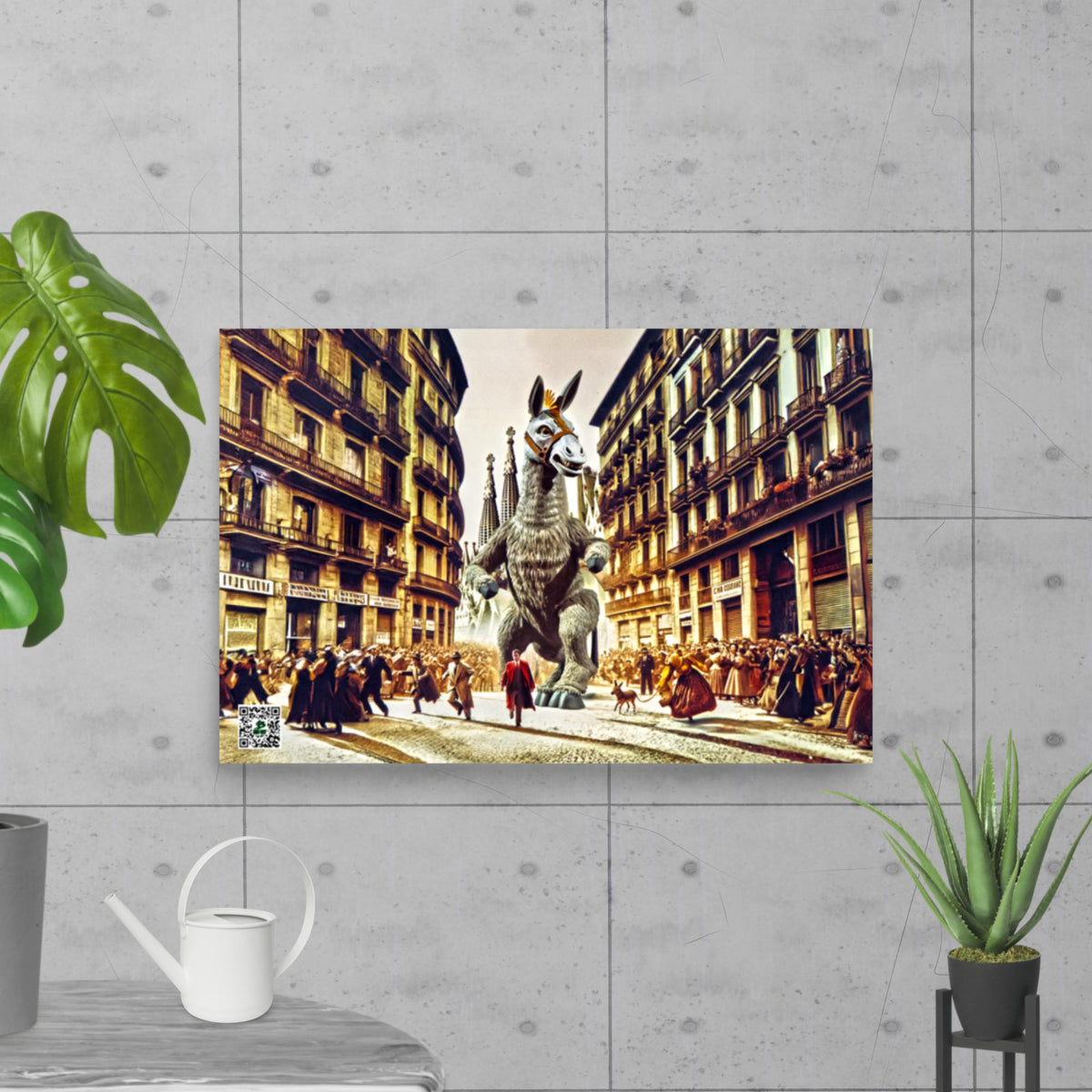 Barcelona Brays – Photo Paper Poster