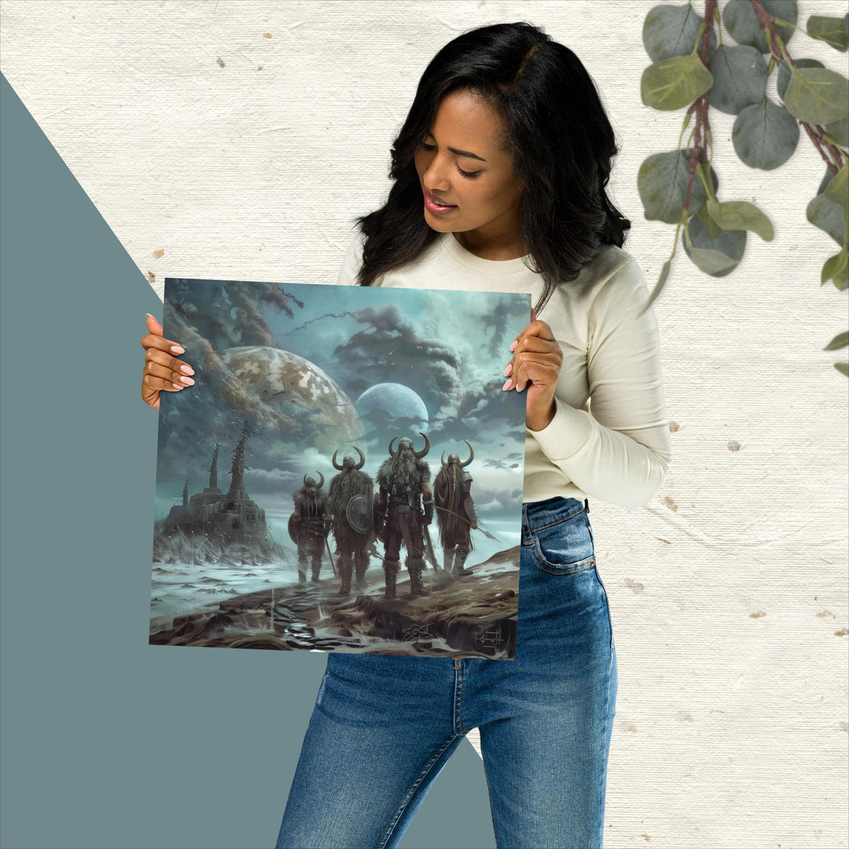 Vanguard of the Voidborn Siege – Photo Paper Poster