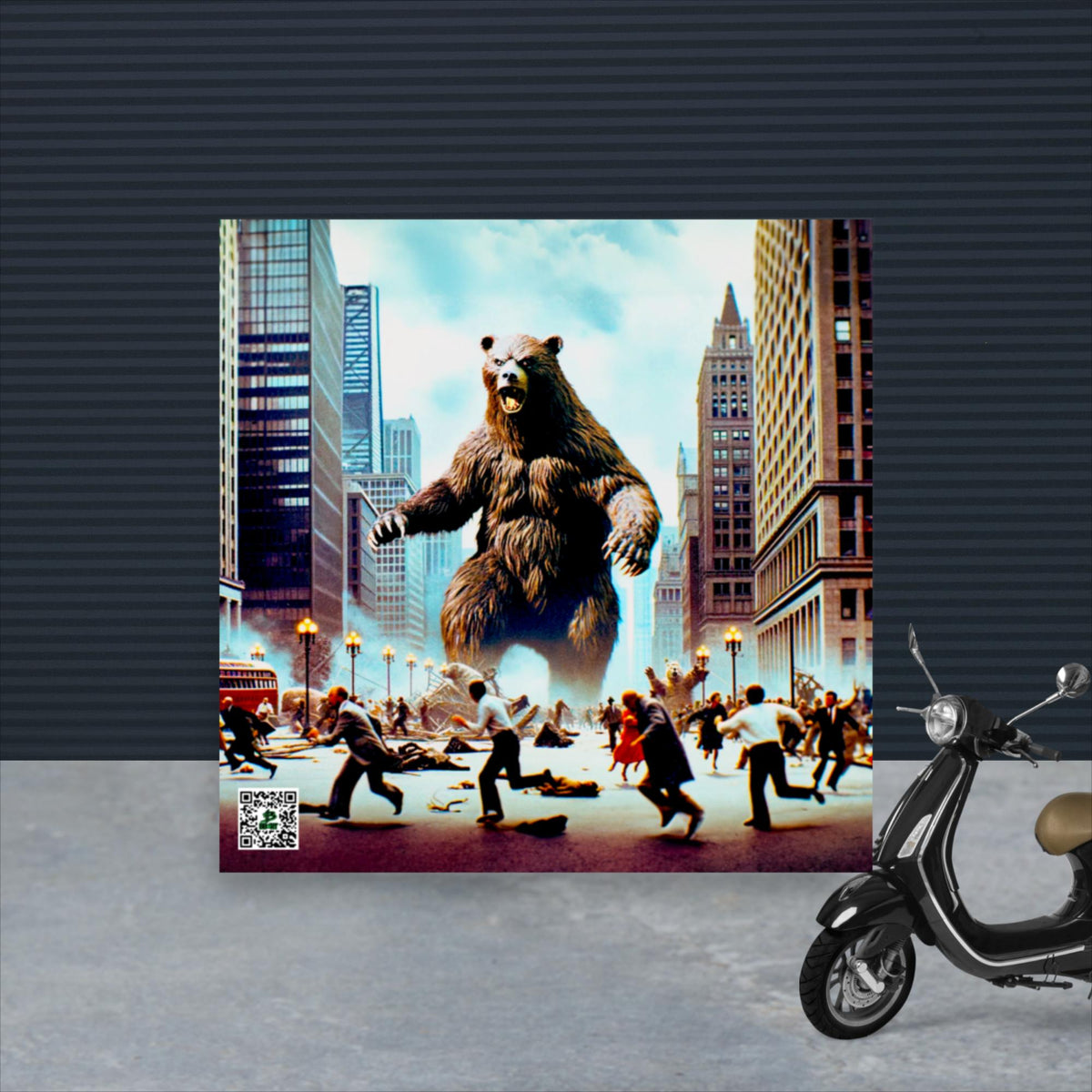 Chicago Grizzler – Photo Paper Poster