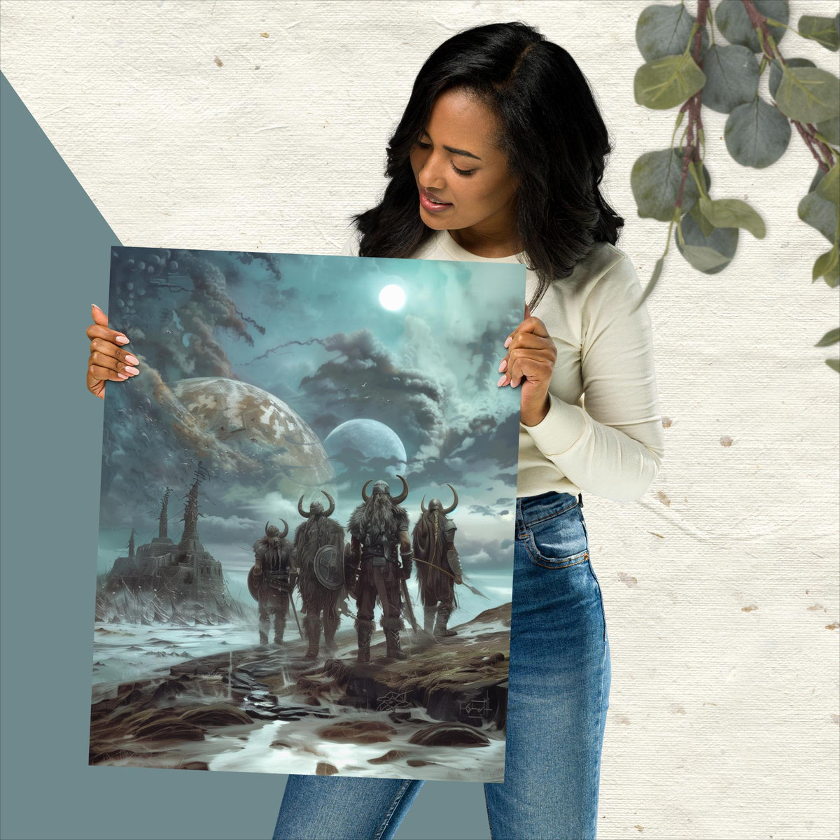 Vanguard of the Voidborn Siege – Photo Paper Poster