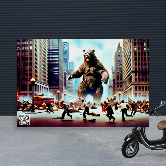 Chicago Grizzler – Photo Paper Poster