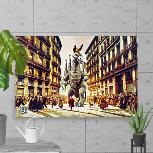 Barcelona Brays – Photo Paper Poster