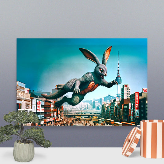 Seoul’s Leap of Fear – Photo Paper Poster