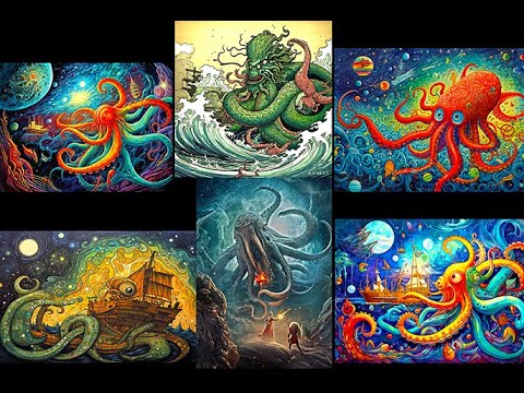 Verdigris the Wavecaller - Canvas Print