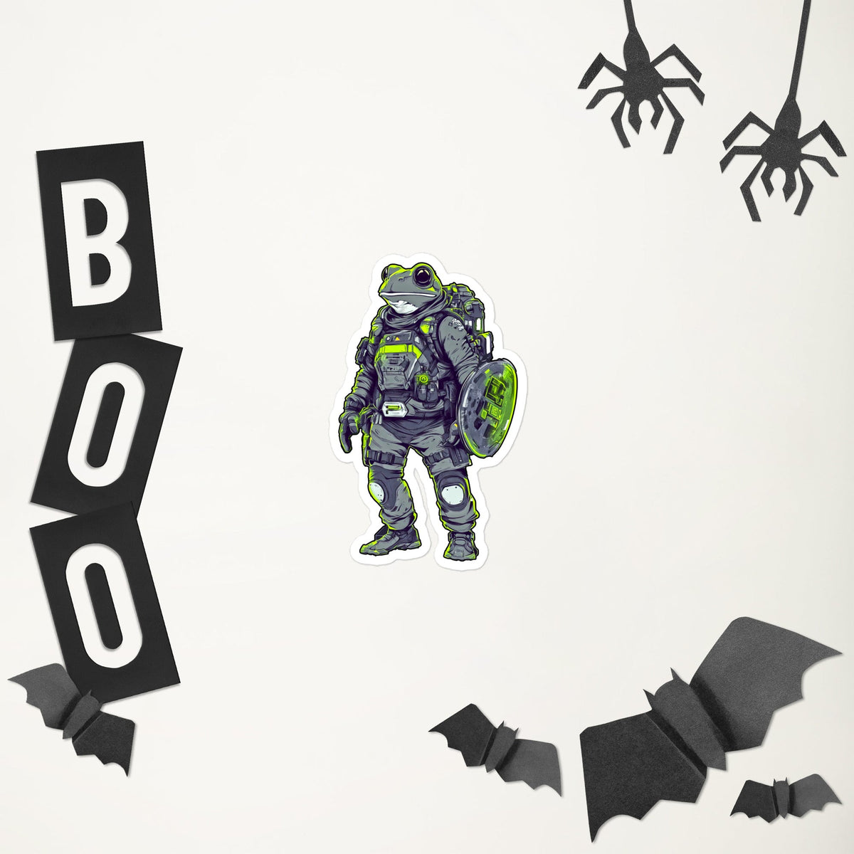 Quantum Croaker Bubble - Free Stickers - BBairt