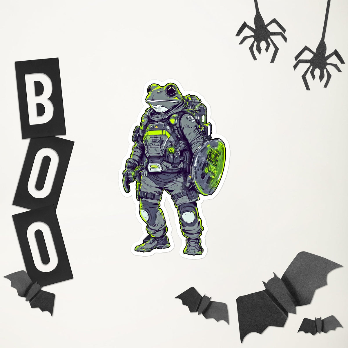 Quantum Croaker Bubble - Free Stickers - BBairt