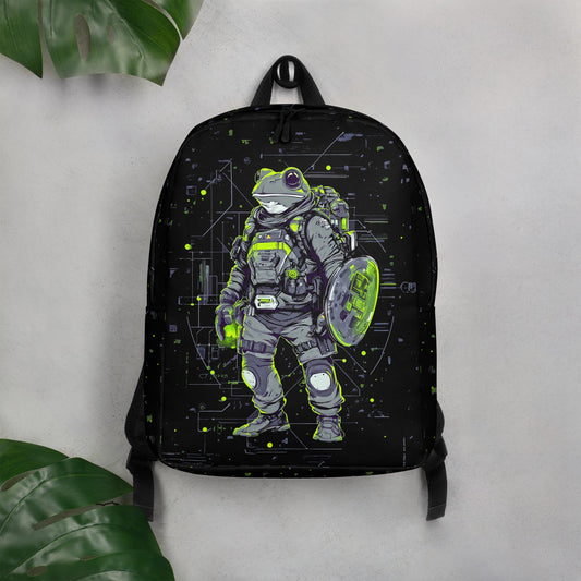 Quantum Croaker - Minimalist Backpack - BBairt