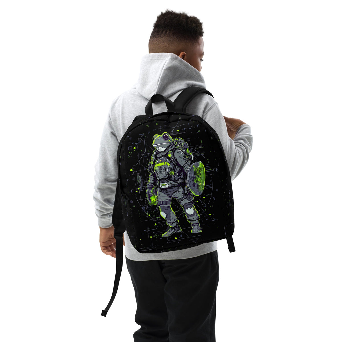 Quantum Croaker - Minimalist Backpack - BBairt