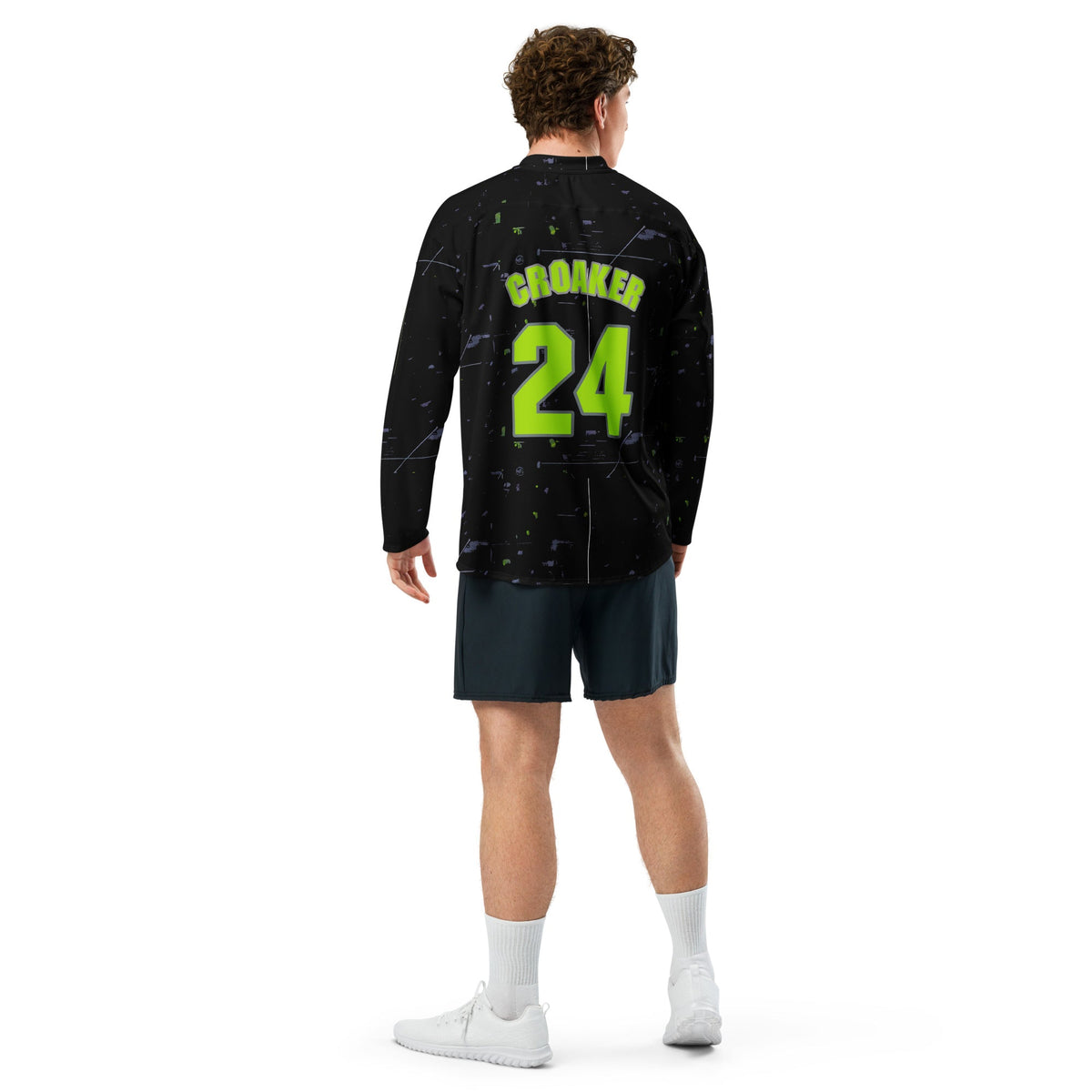 Quantum Croaker - Recycled hockey fan jersey - BBairt